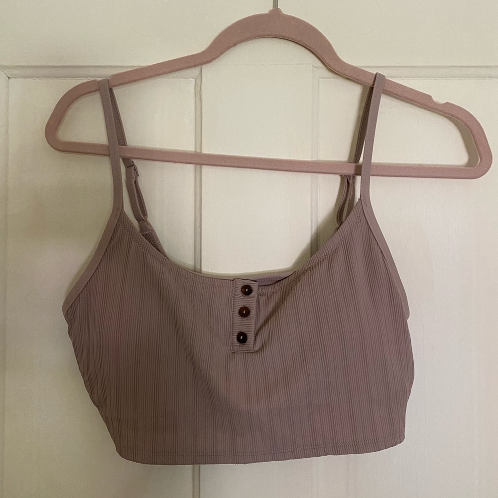 Cute Aerie Purple Swim Top